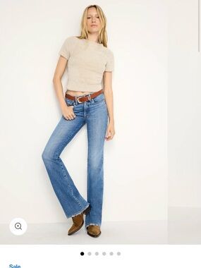Good American Light Blue Bootcut Jeans (read description)